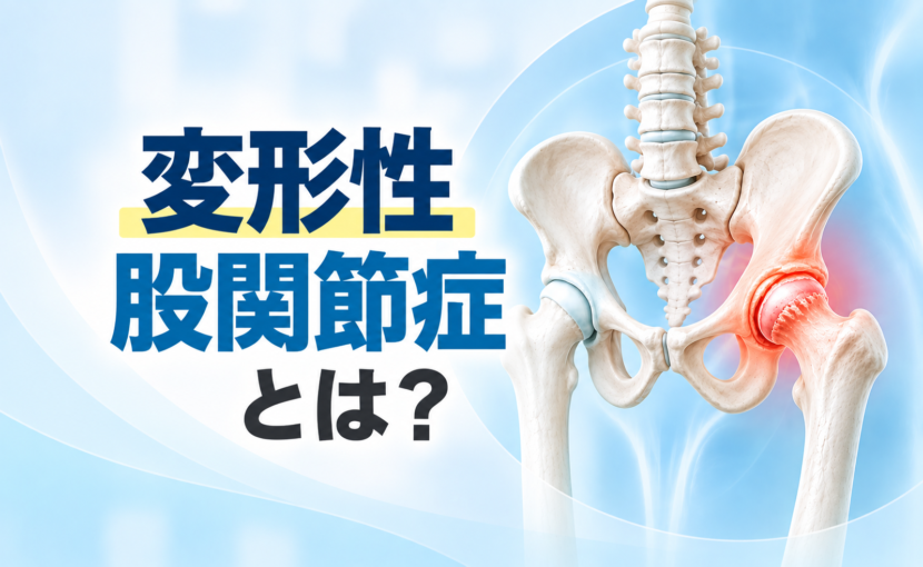 変形性股関節症とは?